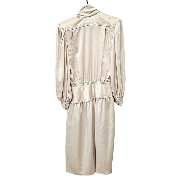 Nolan Miller Dynasty Collection for Neiman Marcus 80s Midi Dress Size 8 - Picture 2 of 12